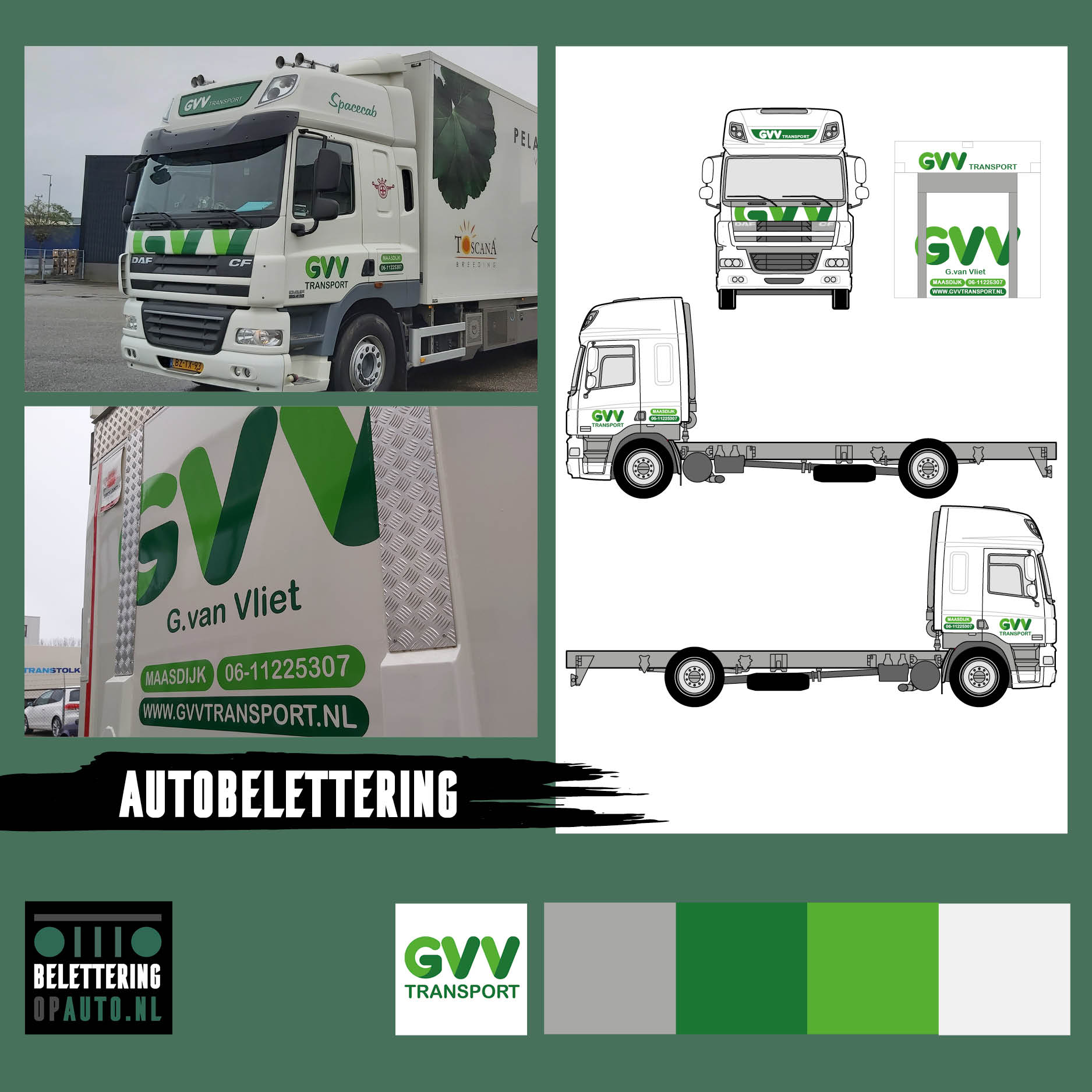 GVV transport - beletteringopauto