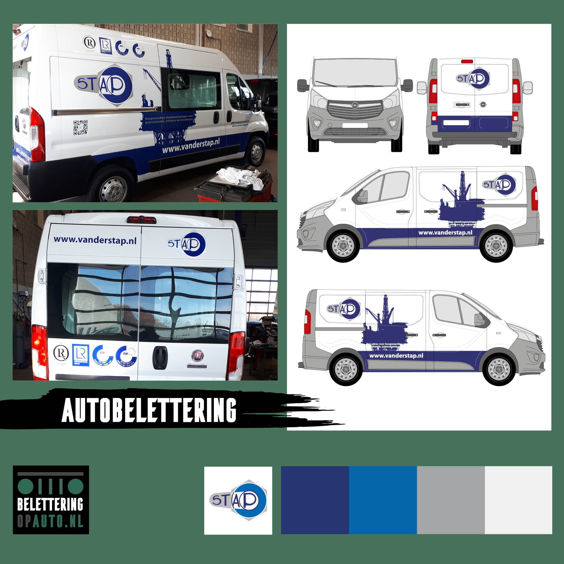 Stap - beletteringopauto