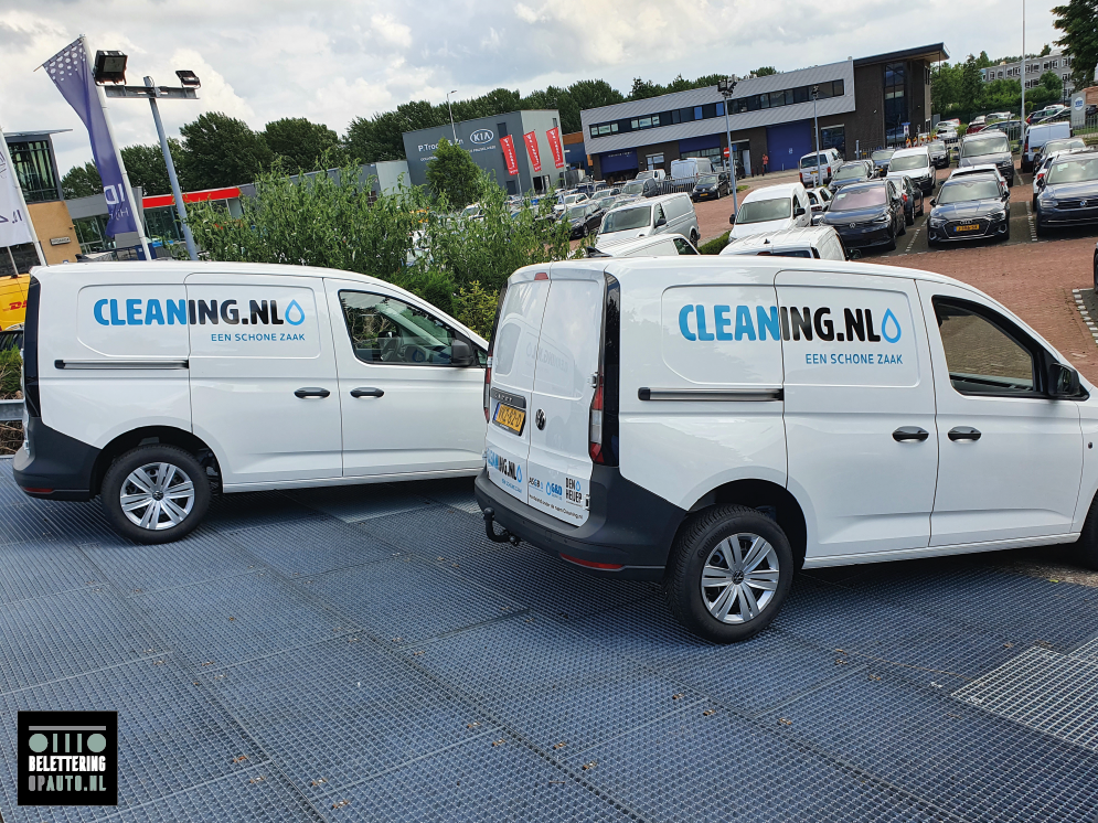 Wagenpark belettering bestickering auto bedrijfswagen
